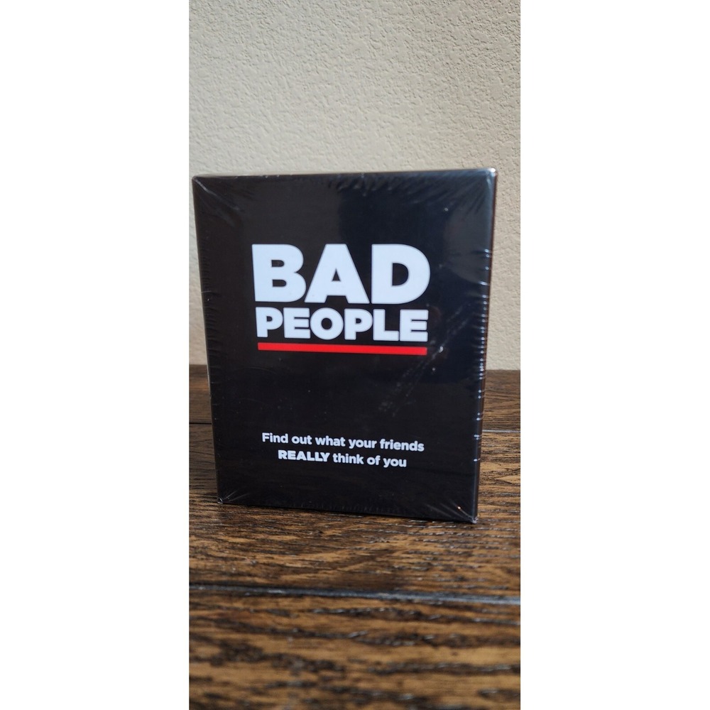 Bad People The Adult Party Card Game New Sealed